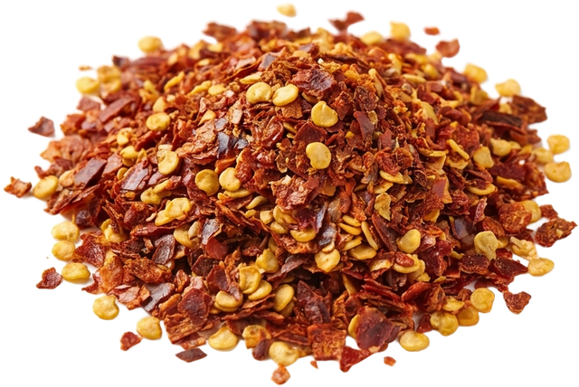 Crushed chili flakes