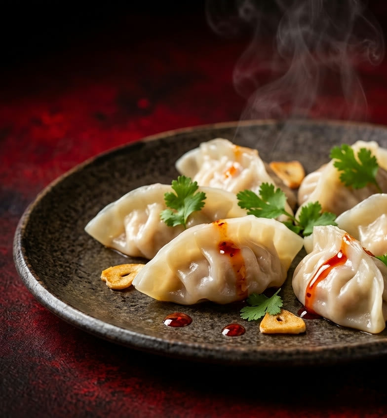 Dumplings with Bangkok Blaze